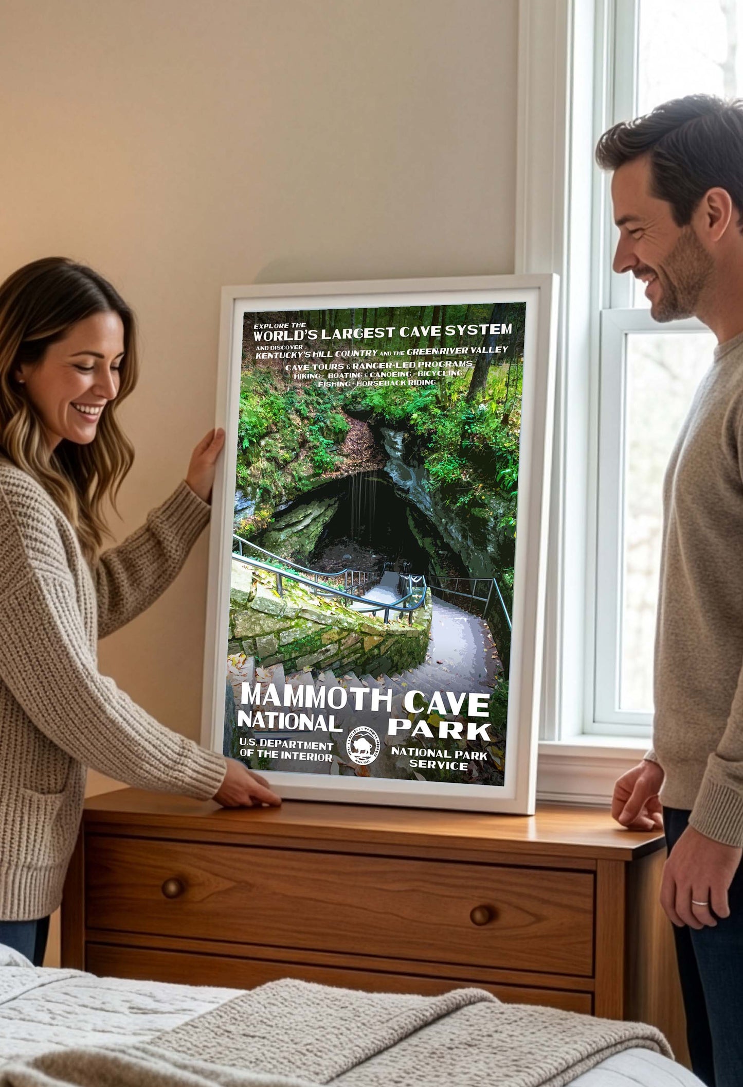 Mammoth Cave National Park Poster