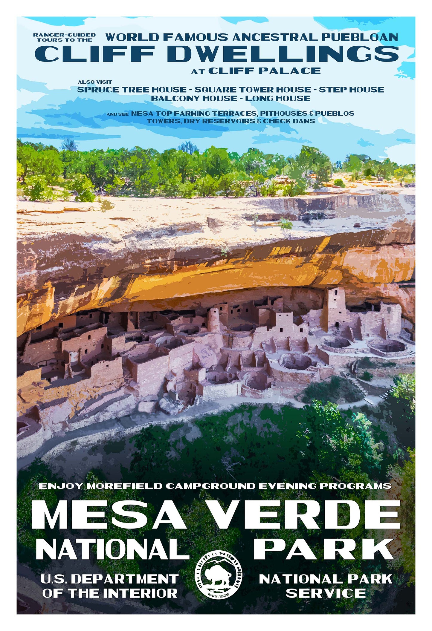 Mesa Verde National Park Poster