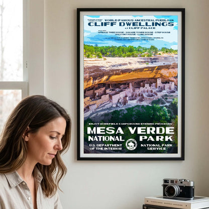 Mesa Verde National Park Poster