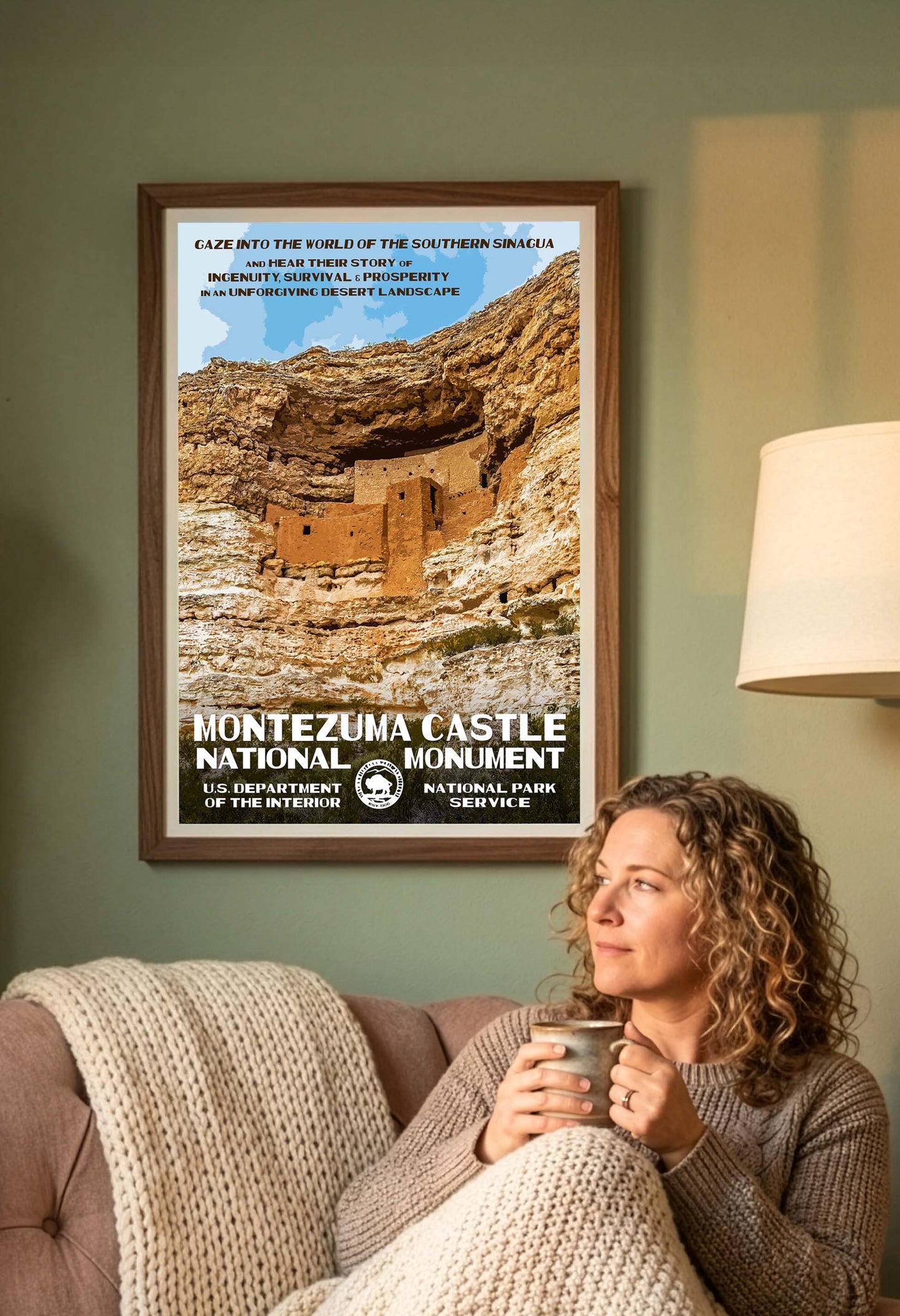 Montezuma Castle National Monument Poster