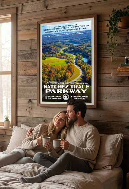 Natchez Trace Parkway Poster