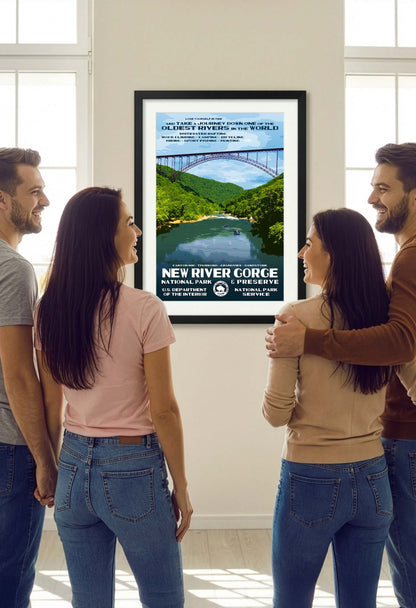 New River Gorge National Park Poster