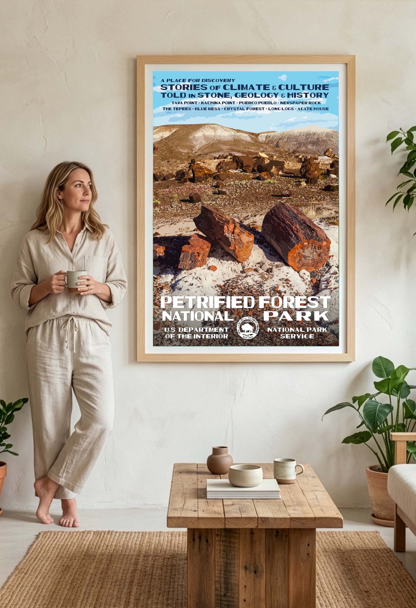 Petrified Forest National Park Poster