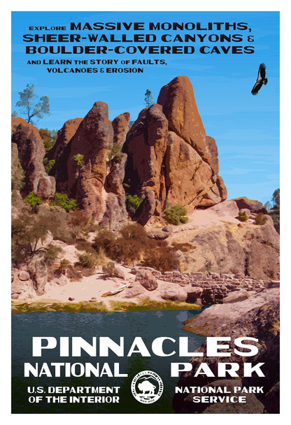 Pinnacles National Park Poster