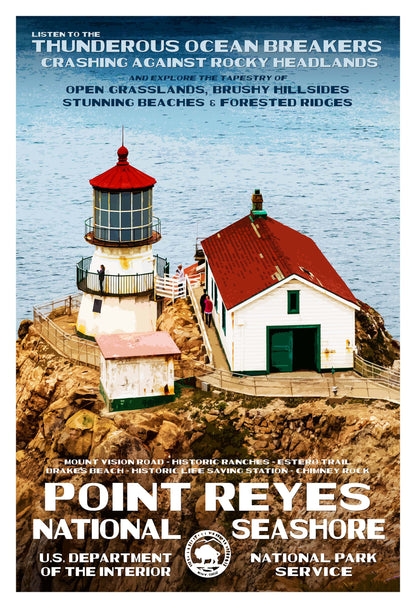 Point Reyes National Seashore Poster