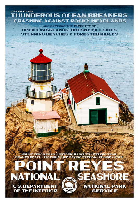 Point Reyes National Seashore Poster
