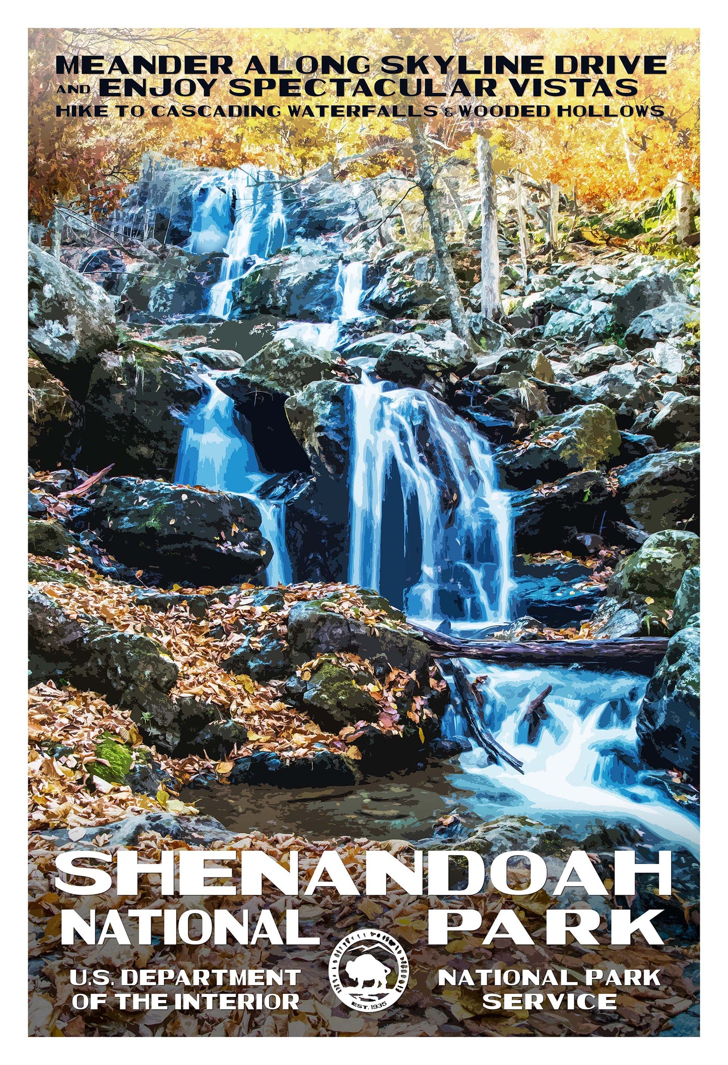 Shenandoah National Park Poster