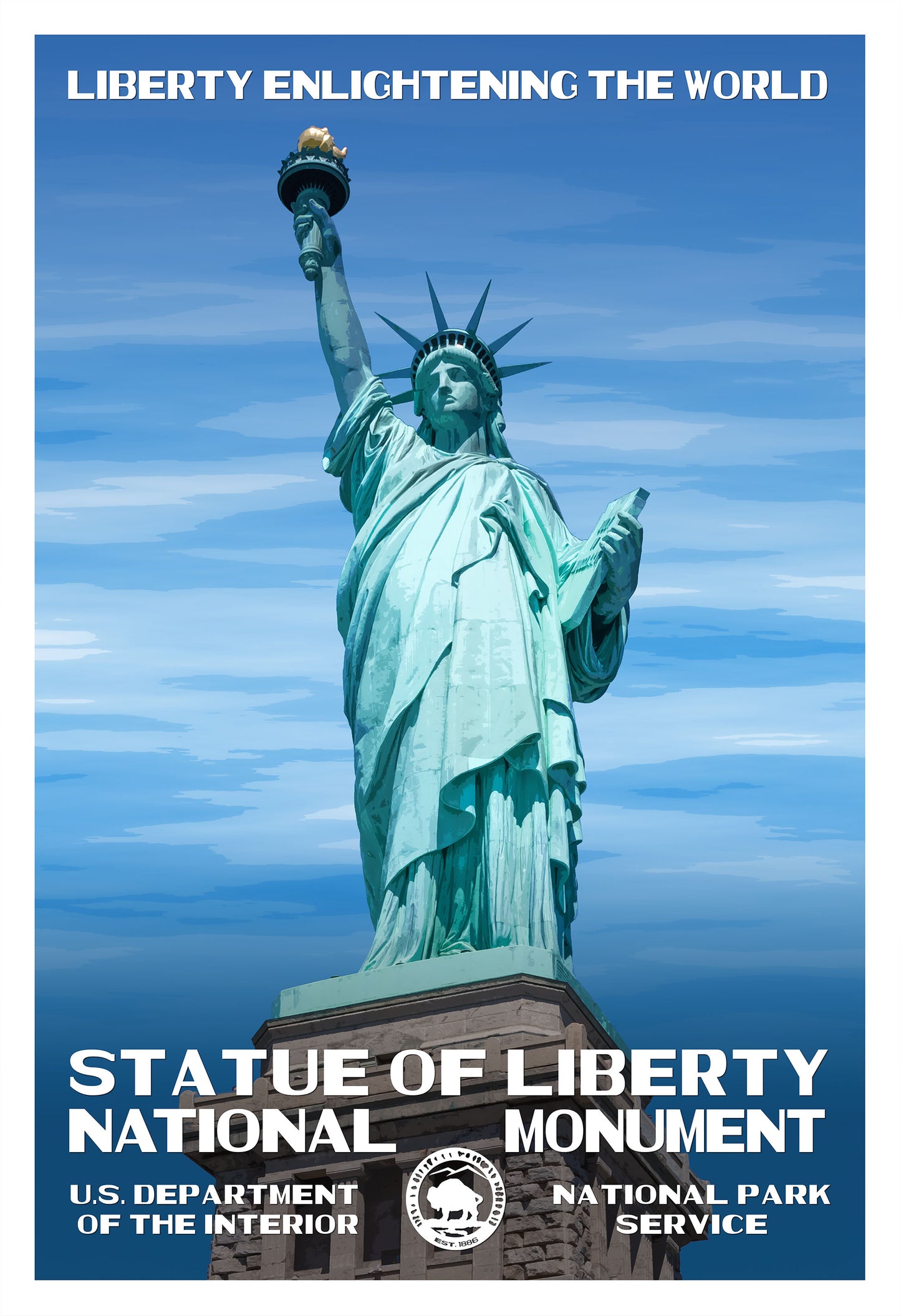 Statue of Liberty National Monument Poster