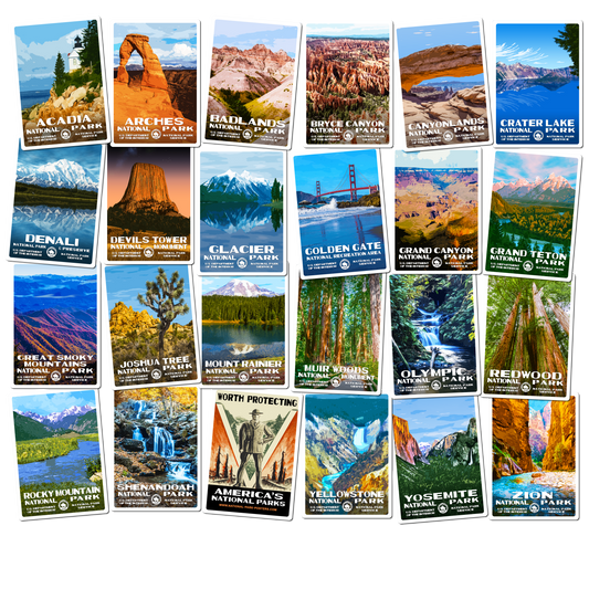 National Park Sticker Upgrade