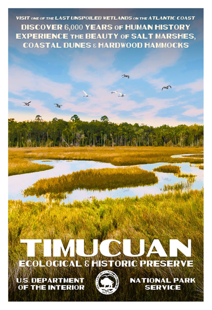 Timucuan Ecological & Historic Preserve Poster