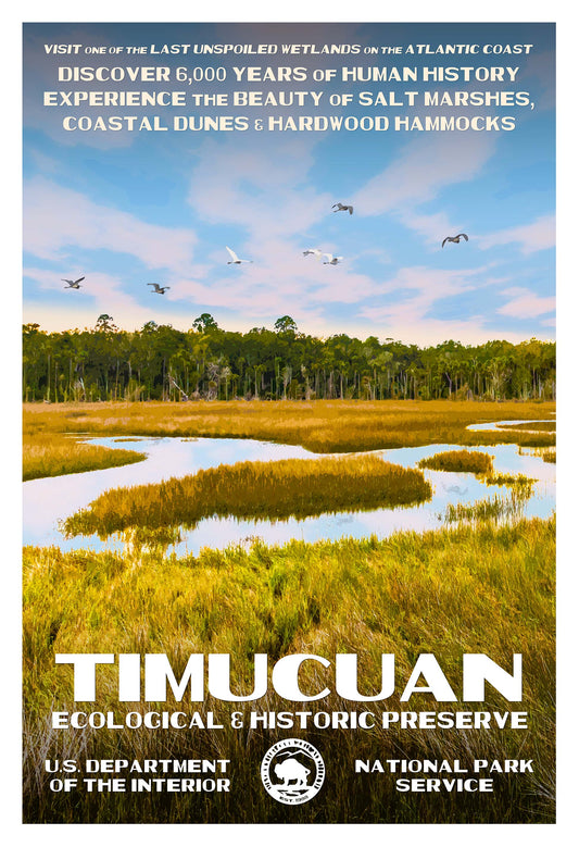 Timucuan Ecological & Historic Preserve Poster