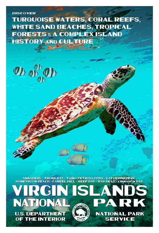 Virgin Islands National Park Poster