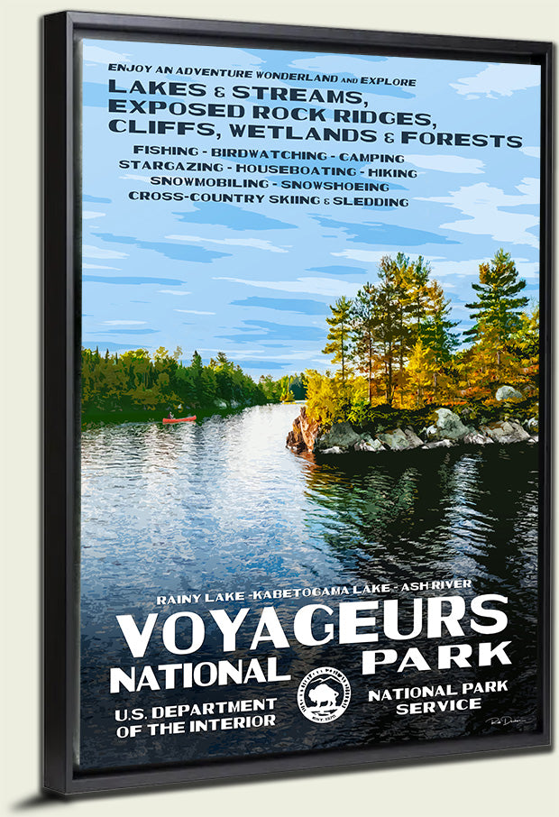 Voyageurs National Park Canvas Print