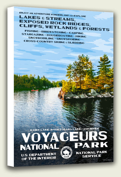 Voyageurs National Park Canvas Print