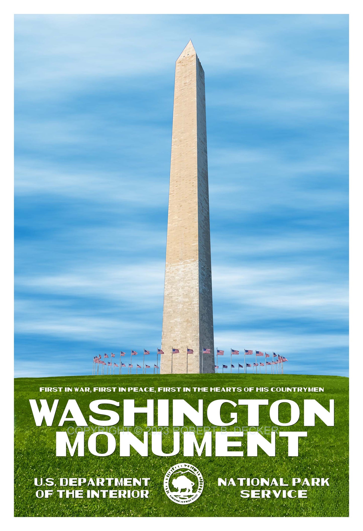 Washington Monument Poster