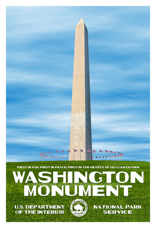 Washington Monument Poster