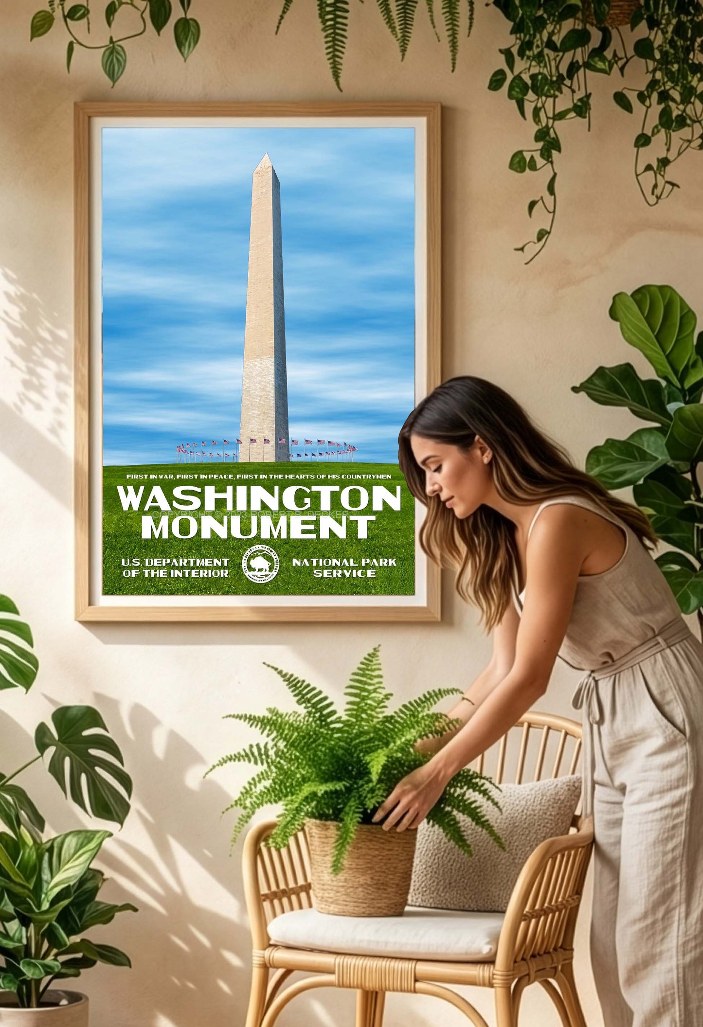 Washington Monument Poster