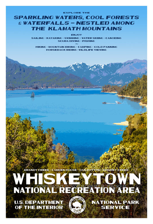 Whiskeytown National Recreation Area Poster