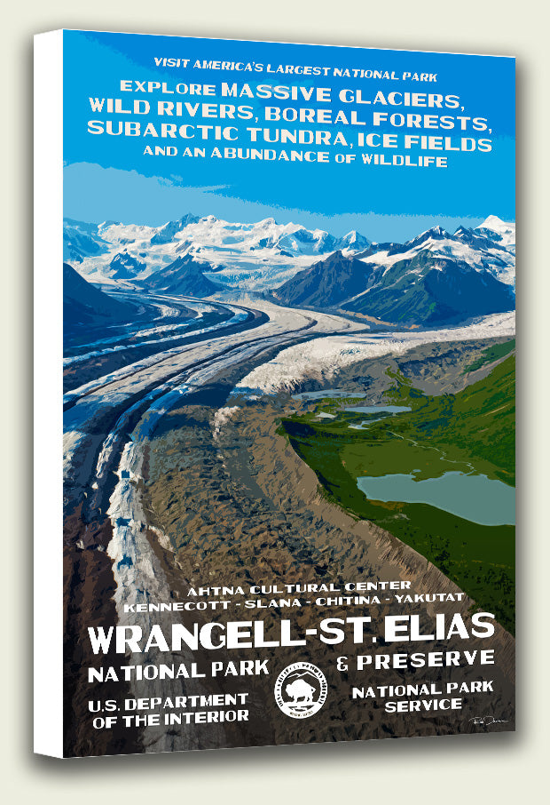 Wrangell St-Elias National Park Canvas Print
