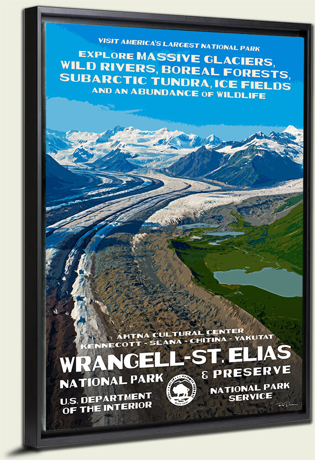 Wrangell St-Elias National Park Canvas Print