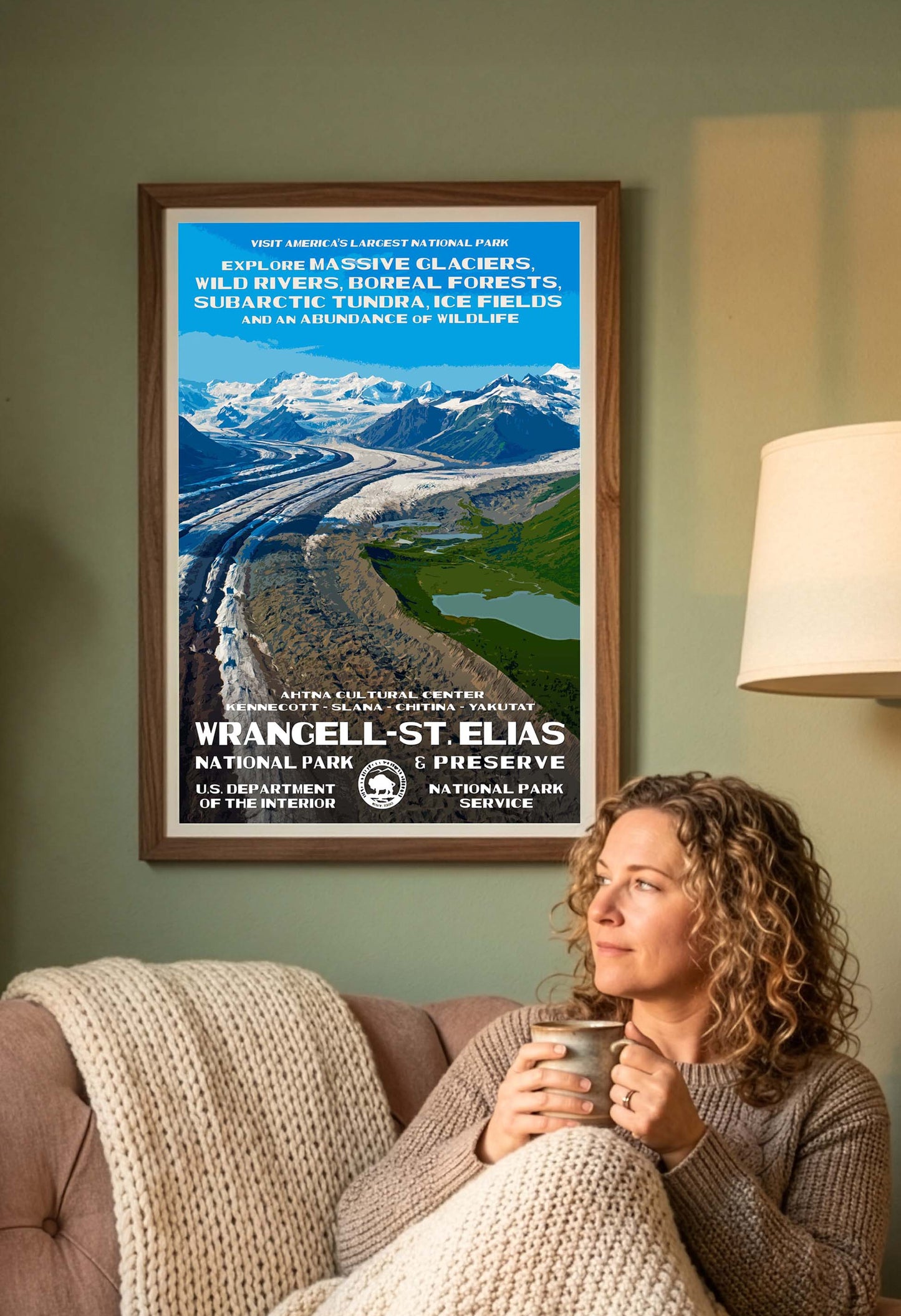 Wrangell-St. Elias National Park Poster