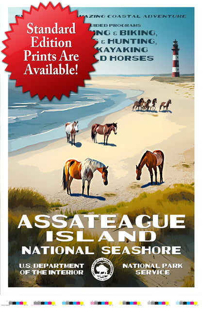 Assateague Island National Seashore Artist Proof