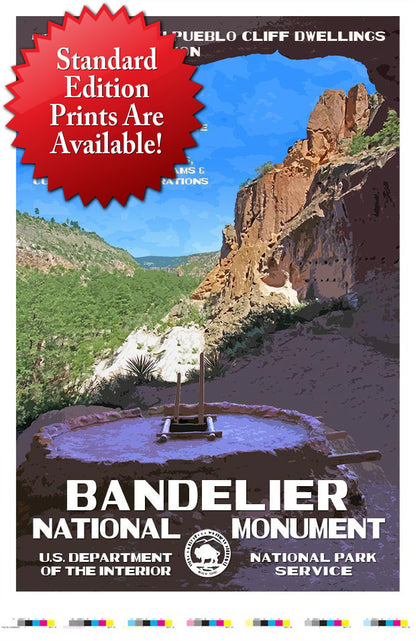 Bandelier National Monument Artist Proof