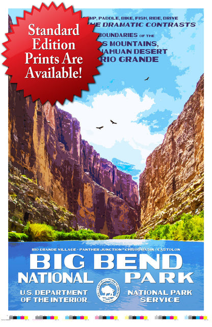 Big Bend National Park Artist Proof