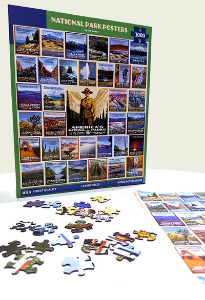 National Park Posters Puzzle