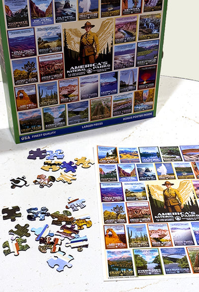National Park Posters Puzzle