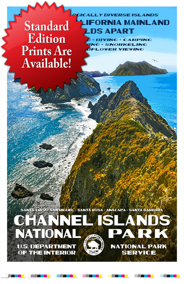Channel Islands National Park Artist Proof – National Park Posters