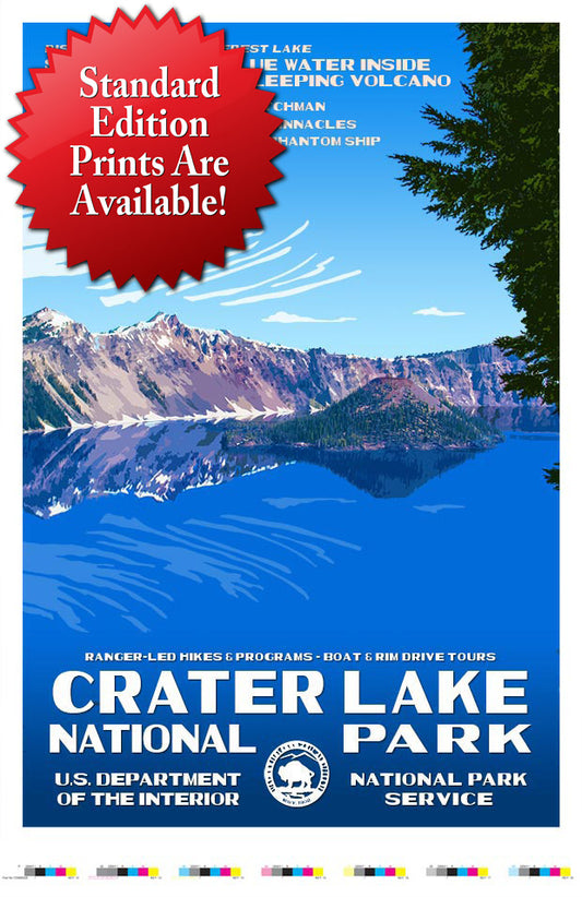 Crater Lake National Park Artist Proof