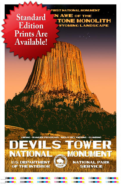 Devils Tower National Monument Artist Proof