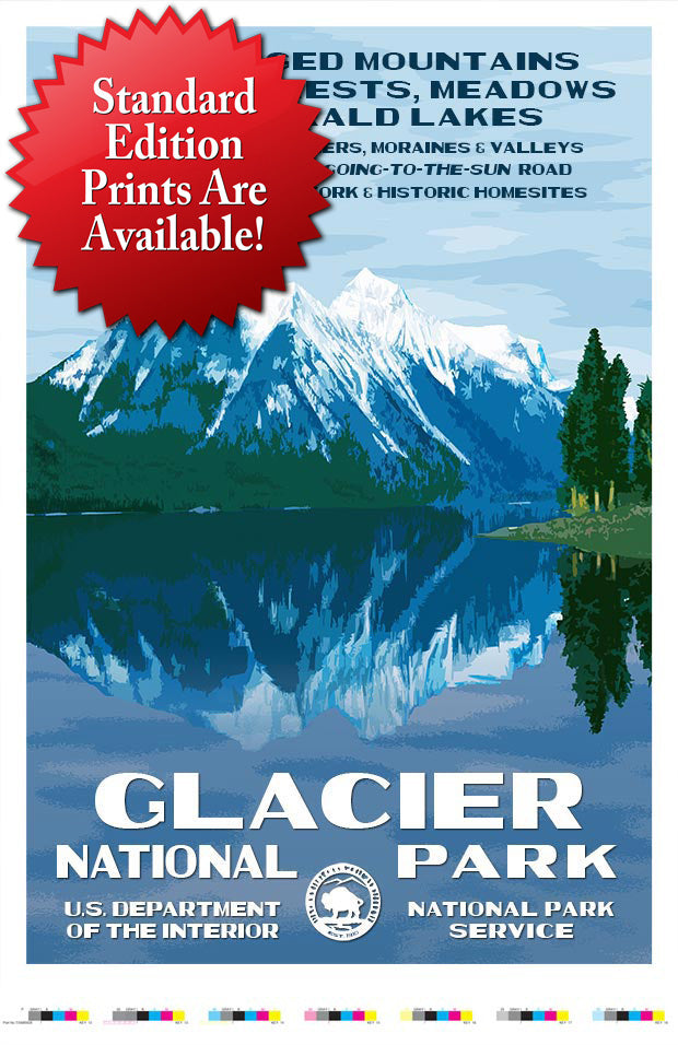 Glacier National Park Artist Proof