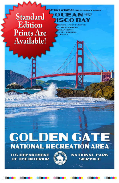 Golden Gate National Recreation Area Artist Proof