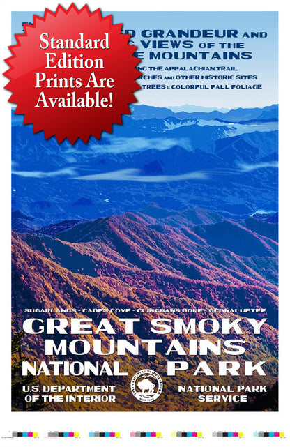 Great Smoky Mountains National Park Artist Proof