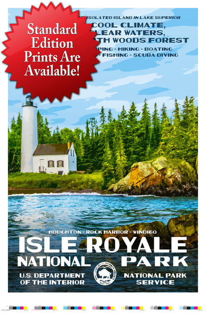 Isle Royale National Park - Artist Proof