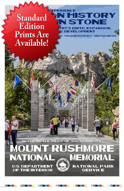 Mount Rushmore National Memorial Artist Proof