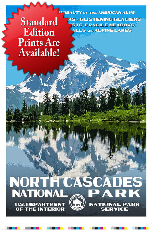 North Cascades National Park Artist Proof