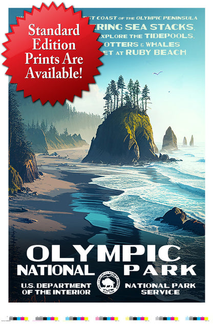 Olympic National Park, Olympic Peninsula Artist Proof