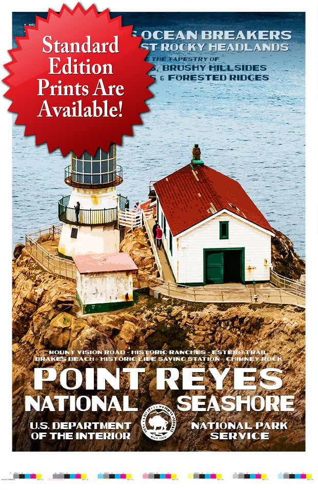 Point Reyes National Seashore Poster | National Park Posters