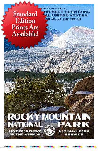 Rocky Mountain National Park (Longs Peak) Artist Proof