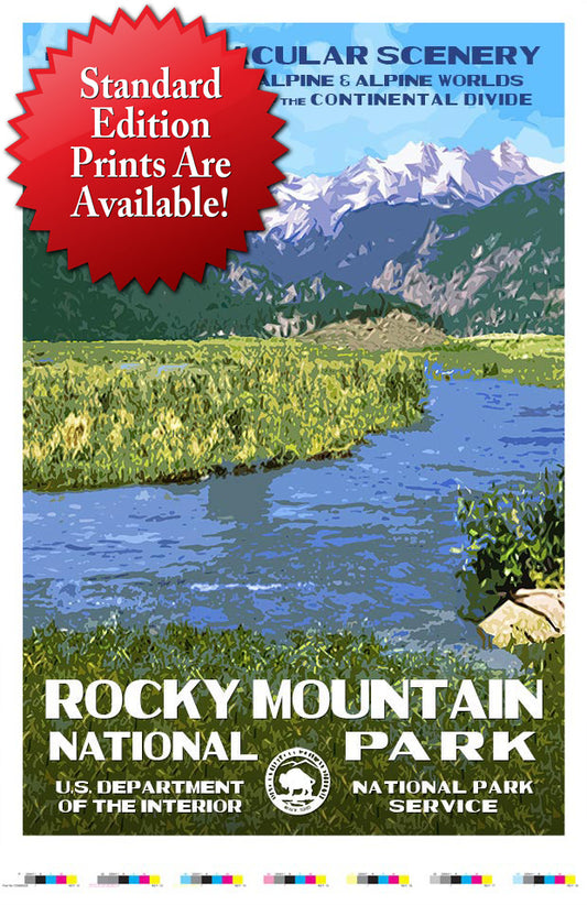 Rocky Mountain National Park (Moraine Park) Artist Proof