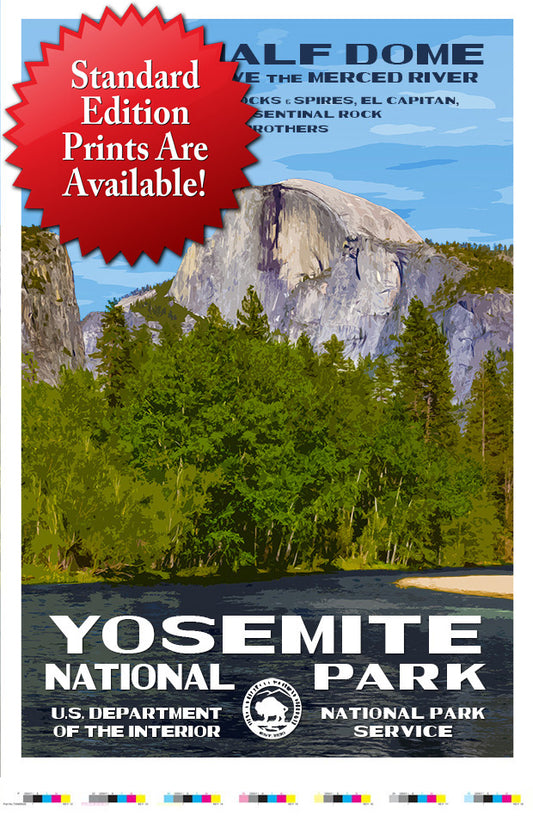 Yosemite National Park - Half Dome - Artist Proof