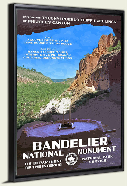 Bandelier National Monument Canvas Print