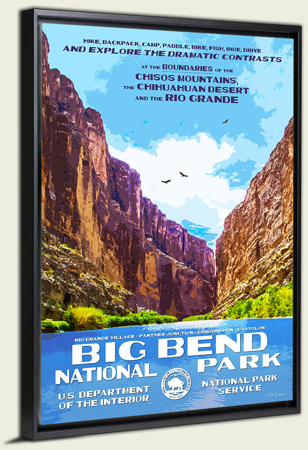 Big Bend National Park Canvas Print