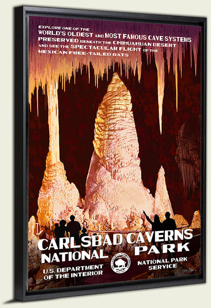 Carlsbad Caverns National Park Canvas Print