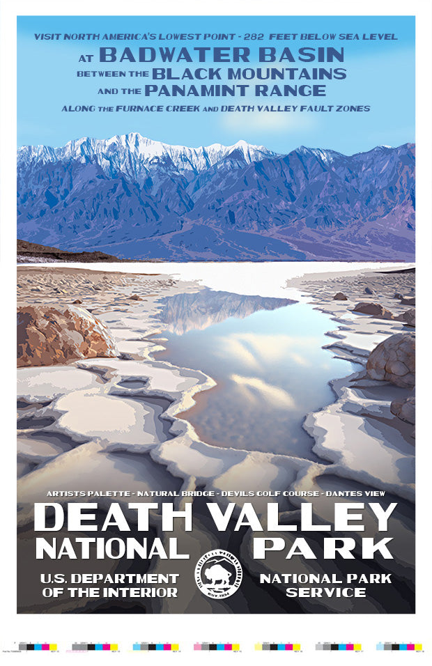 Death Valley National Park Badwater Basin Artist Proof
