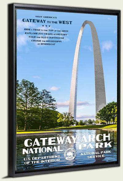 Gateway Arch National Park Canvas Print