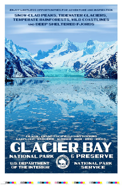 Glacier Bay National Park & Preserve Artist Proof